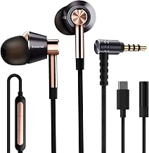 1MORE Triple Driver in-Ear Headphones Hi-Res Wired Earbuds with Mics - Image 1