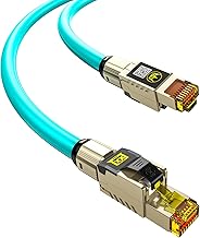 Cat6a Patch Cables, Cat6 Ethernet Patch Cable Pure Copper, Flexible Cat 6 Patch Cable 500MHZ 10G, Space-Saving Cat 6A Network Cables for Patch Pane (CAT8 Pro Solid-Core, 9FT) - Image 1