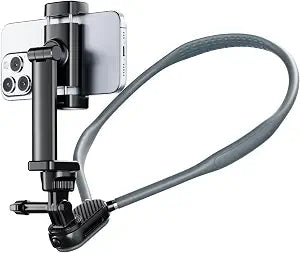 Hamillar Camera Phone Chest Neck Mount Holder for Video Recording iPhone Samsung 4-7 Inch Phones AKASO/Go Pro/Insta360X5/DJI360 (Cameras + Phone Mount)