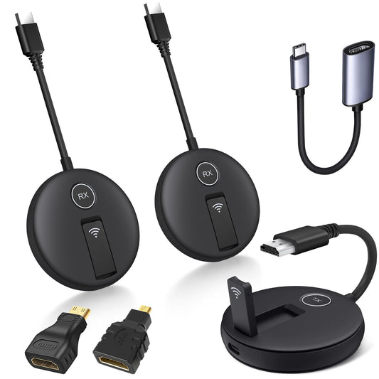 Wireless HDMI Two Receivers and One Transmitter,165FT/50M,@60fps