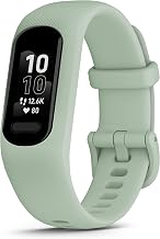 Garmin vívosmart® 5, Health & Fitness Tracker, S-M, Cool Mint - Image 1