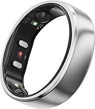 RingConn Gen 2 Smart Ring - Sleep Apnea Monitoring(Silver, Size 10) - Image 1