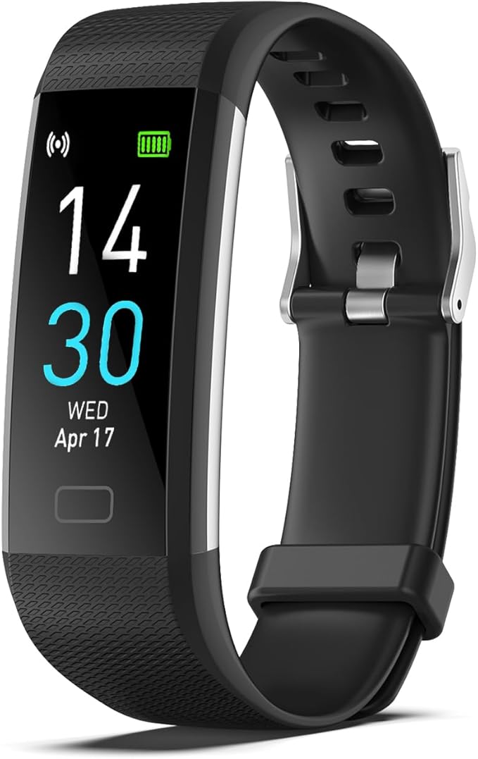 Fitness Tracker with Heart Rate Sleep Monitor Step Counter, Activity Tracker IP68 Smart Watch Health Tracker Pedometer for Man Women