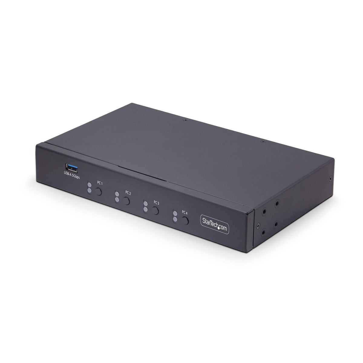 StarTech 4-Port KM Switch, Mouse Switching, Audio, TAA (P4A20132-KM-SWITCH)