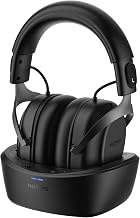 NUBWO Wireless Over-Ear Headphones with Charging Base, 2.4GHz Bluetooth Headphones, 20ms Ultra Low Latency, 65H Playtime, Bluetooth 5.3, 3.5mm AUX - Image 1
