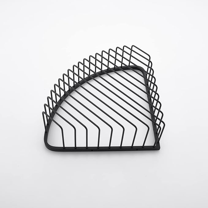 Bathroom Shower Caddy Corner Shelf Basket, Ultra Sturdy Rust-Proof Stainless Steel Shelf Organizer, Wall Mounted Storage Rack, Matte Black