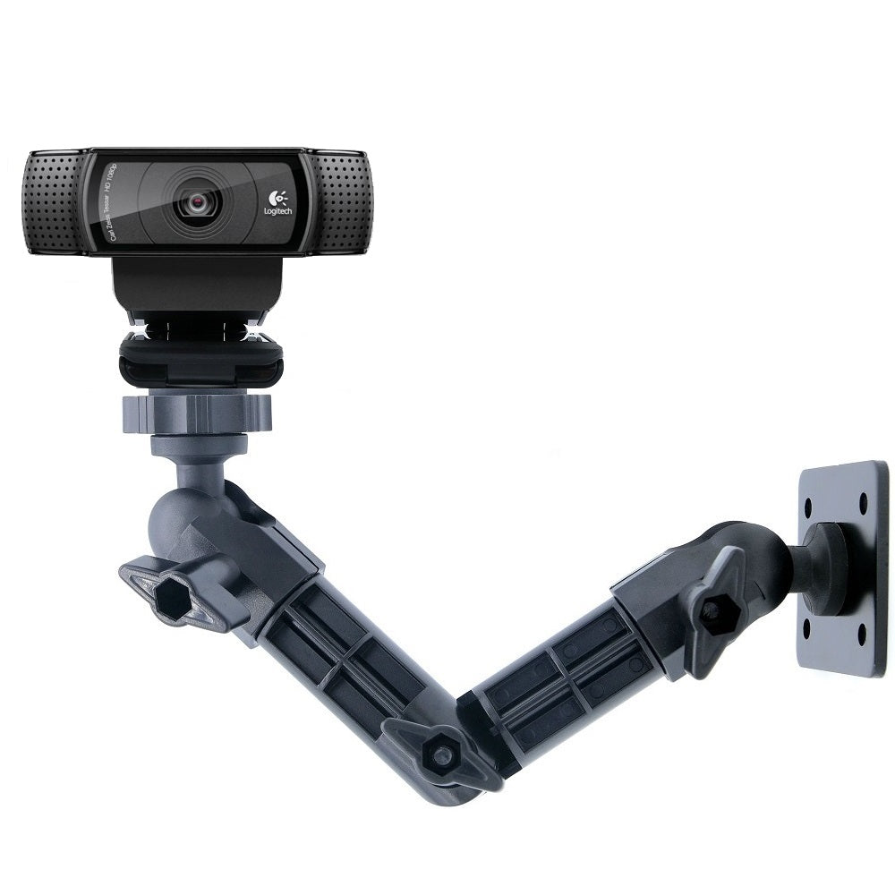 Brio Webcam Mount, Wall Stand Holder Compatible with Logitech C920x C925e C922x C920 C930e C615 Brio StreamCam MX-Brio 4K Webcams
