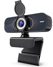 1080P Webcam with Microphone and Privacy Cover Plug&Play - Image 1