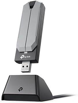 TP-Link BE6200 Tri-Band USB 3.0 Wi-Fi 7 Adapter for Desktop PC, WiFi Dongle