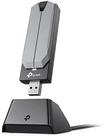 TP-Link BE6200 Tri-Band USB 3.0 Wi-Fi 7 Adapter for Desktop PC, WiFi Dongle