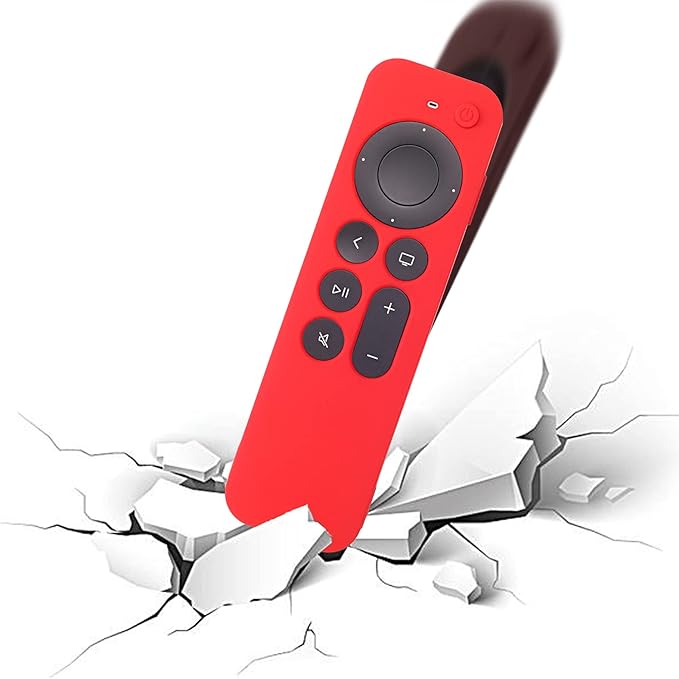 Silicone Remote Case for Apple TV 4K 2nd Gen 2021 Siri Remote Anti-Slip Durable Silicone Cover Magnetic Protective Sleeve Shockproof Remote Case(Mint Green)