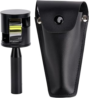 Double Right Angle Prism 90-180 Degree Mini Optical Square Surveying Prism for Total Station, Theodolite & Laser Level, Compact Dual Penta Reflective Surveying Instruments with Protective Case (1 Pcs) - Image 1