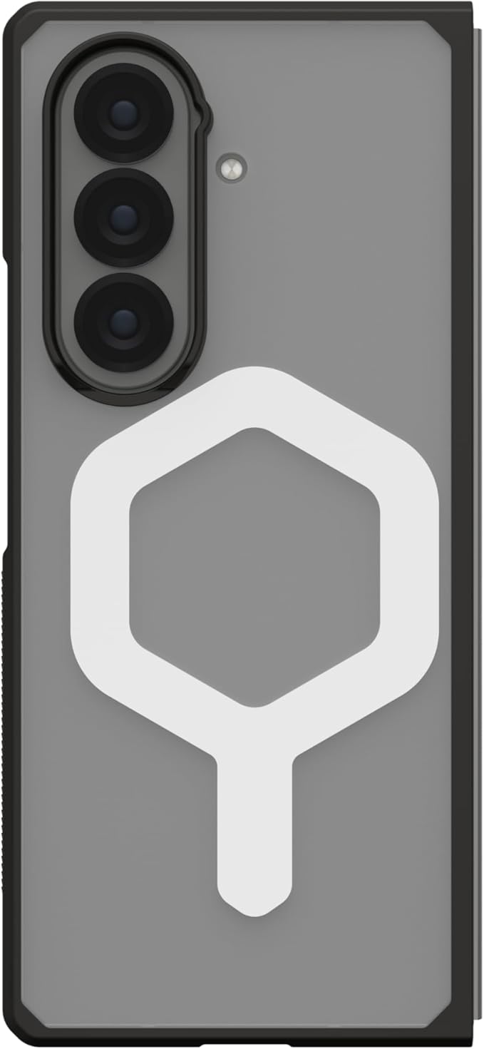 URBAN ARMOR GEAR UAG Designed for Samsung Galaxy Z Fold 7 Movue Case Bundle with Magnetic Ring Stand, Ice
