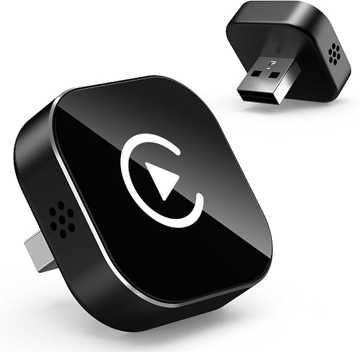 2-in-1 Wireless CarPlay Adapter for Apple CarPlay & Android Auto