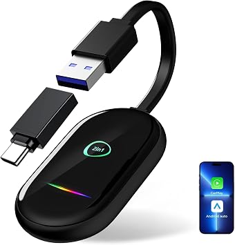 Wireless CarPlay & Android Auto Adapter