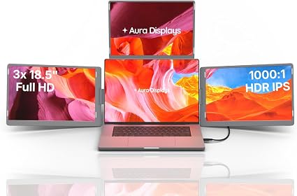 Triple Go 18.5" Max | Portable Monitor Extender