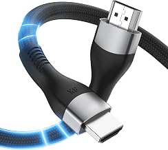 8K HDMI 2.1 Cable 15FT, Ultra High Speed 48Gbps Braided Cord - Image 1