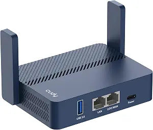 Cudy AX3000 Pocket-Sized Wi-Fi 6 Travel Router, 6-in-1 Modes, VPN, TR3000