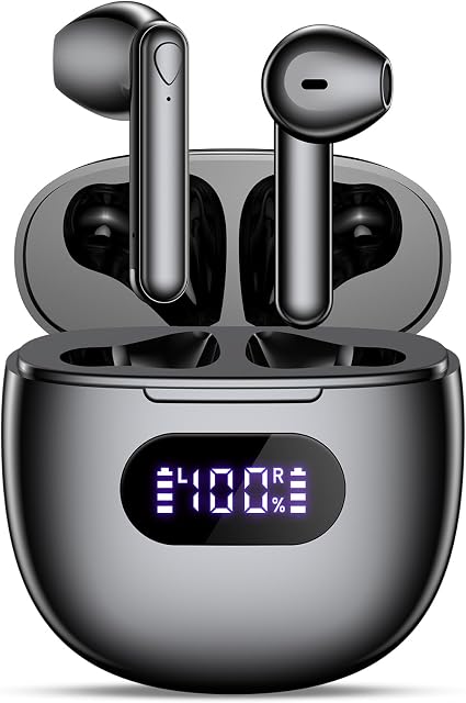 Ear buds Wireless Earbuds Bluetooth 5.4 Headphones Button Control Earphones - Image 4
