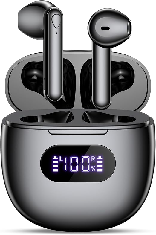 Ear buds Wireless Earbuds Bluetooth 5.4 Headphones Button Control Earphones - Image 6