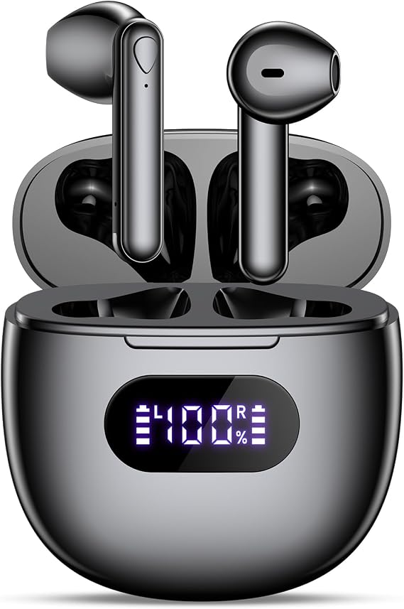 Ear buds Wireless Earbuds Bluetooth 5.4 Headphones Button Control Earphones - Image 7