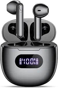 Ear buds Wireless Earbuds Bluetooth 5.4 Headphones Button Control Earphones - Image 1