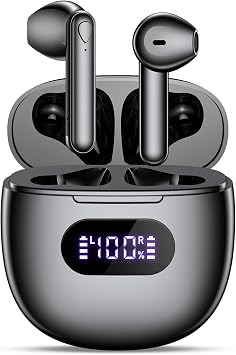 Ear buds Wireless Earbuds Bluetooth 5.4 Headphones Button Control Earphones - Image 2