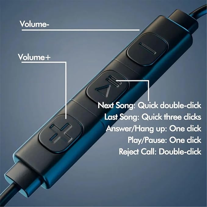 Air Conduction Open Ear Headphones,3.5MM Wired Headphones and Built-in Microphone Suitable for Outdoor Activitie