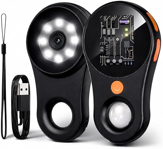 Digital Microscope 500x with 2.0" IPS Screen, Magnifying Glass, Coin Microscope, Trichome Microscope, USB Connection, Ideal for Electronics, Jewelry, Coin Collectors and Kids