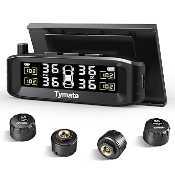 Tymate TM8 RV Tire Pressure Monitoring System, TPMS Set of 4 Sensors