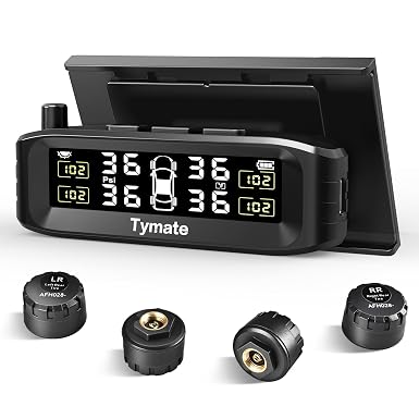 Tymate TM8 RV Tire Pressure Monitoring System, TPMS Set of 4 Sensors