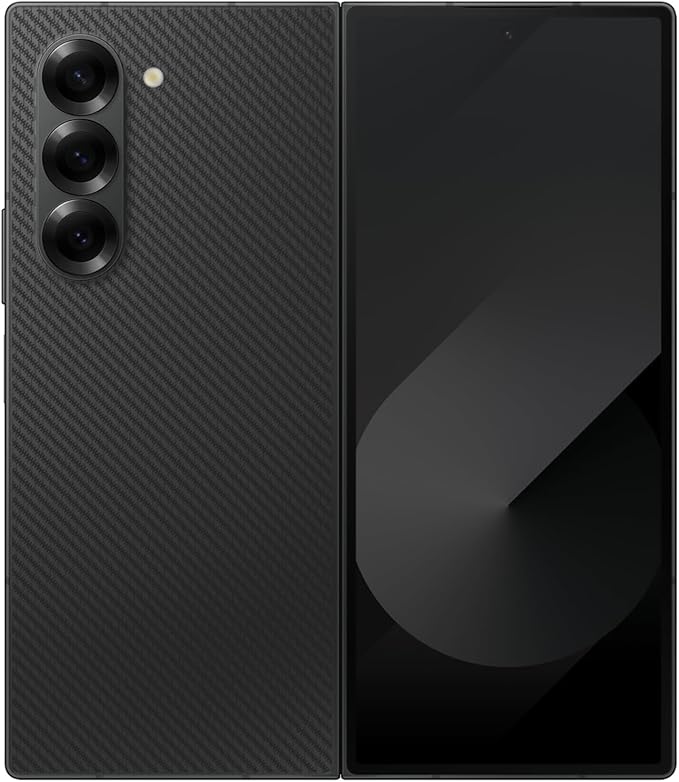 Samsung Galaxy Z Fold 6 5G US Version, 512GB, Crafted Black - Unlocked (Renewed)