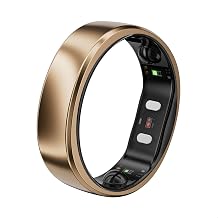 RingConn Gen 2 Air Ultra-Thin Smart Ring(Size 9, Dune Gold) - Image 1