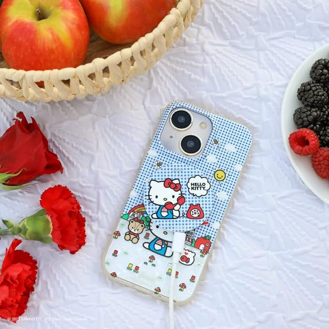 Sonix Case for iPhone 15 Plus, iPhone 14 Plus | Compatible with MagSafe | 10ft Drop Tested | Good Morning Hello Kitty