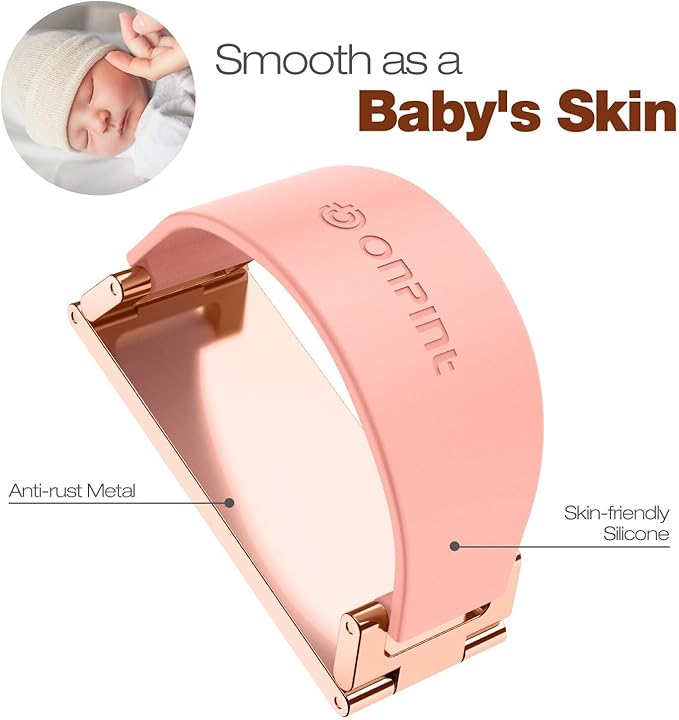 Phone Grip Finger Ring Holder 3.23 Inch, Phone Slim Finger Ring Holder Kickstand 2 in 1, Compatible with iPhone Samsung and Most Smartphones, Pink