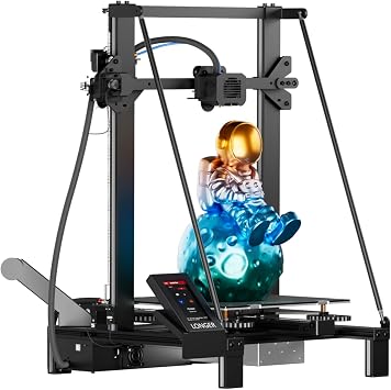 LONGER LK5 Pro 3 3D Printer, 11.8x11.8x15.7in Large Printing Size with Resume Printing FDM 3D Printer Fully Open Source Motherboard Upgrade TMC 2209 3D Printers 95% Pre-Assembled Ideal for Beginners