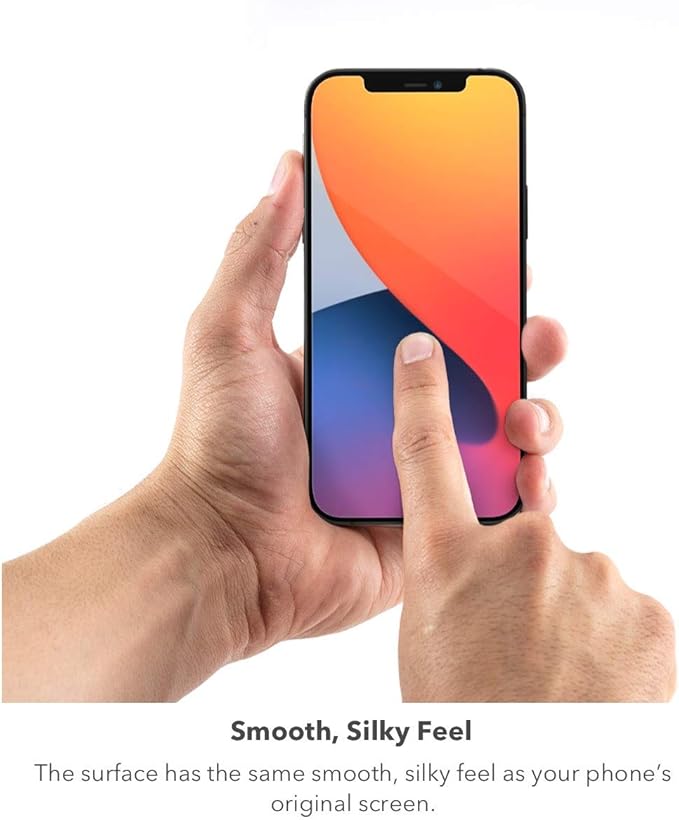 ZAGG Glass Elite Screen Protector - Made for iPhone 12 Pro Max - Case Friendly Screen - Impact & Scratch Protection, InvisibleShield, clear (200106657)