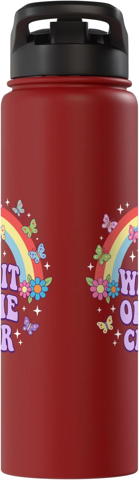 Rainbow Stainless Steel Insulated Water Bottle
