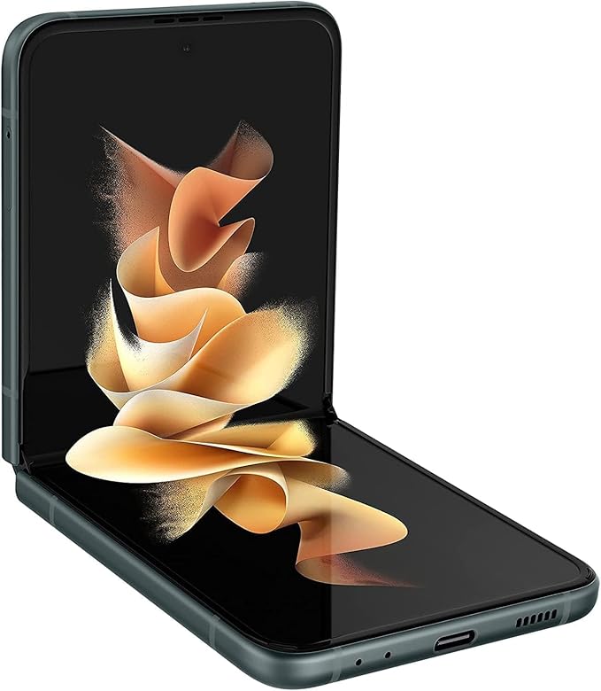 Samsung Galaxy Z Flip 3 5G, US Version, 128GB, Green - Unlocked (Renewed)