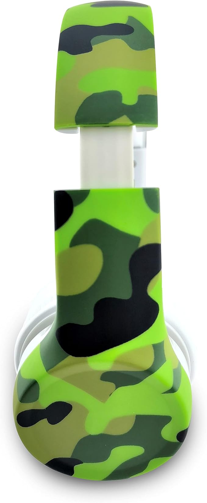 Kids Headphones with Cord, Toddler Headphones with Sharing Function, 85dB/93dB Safe Volume Limit, for Toddler Children Baby Boys Girls On-line Study, School, Travel use (camo Green)