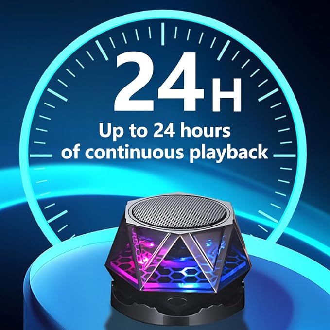 Portable Bluetooth Speaker with Stereo Sound, Bluetooth 5.3,IPX7 Waterproof and Dustproof,24H Playtime,Wireless Stereo Pairing,Magnetic Speaker Compatible with iPhone/ipad/Samsung Galaxy
