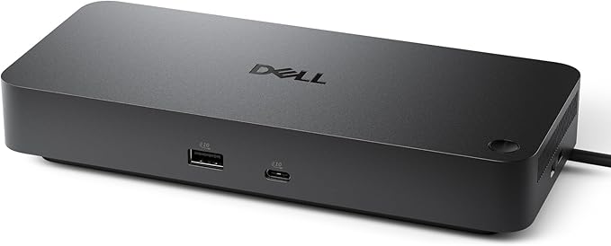 Dell Pro Dock WD25 Docking Station - USB-C with 100W Charging, Supports 4 Displays, 2X DP 1.4, HDMI 2.1, 6 USB Ports, 2.5GbE Ethernet, Durable Compact Design