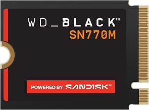 WD_Black SN770M 1TB M.2 2230 NVMeSSD - PCIe Gen 4.0, Speeds up to 5150 MB/s, for Handheld Gaming Devices and Compatible laptops, TLC 3D NAND, Great for Asus ROG Ally, Steam Deck, Microsoft Surface - Image 1
