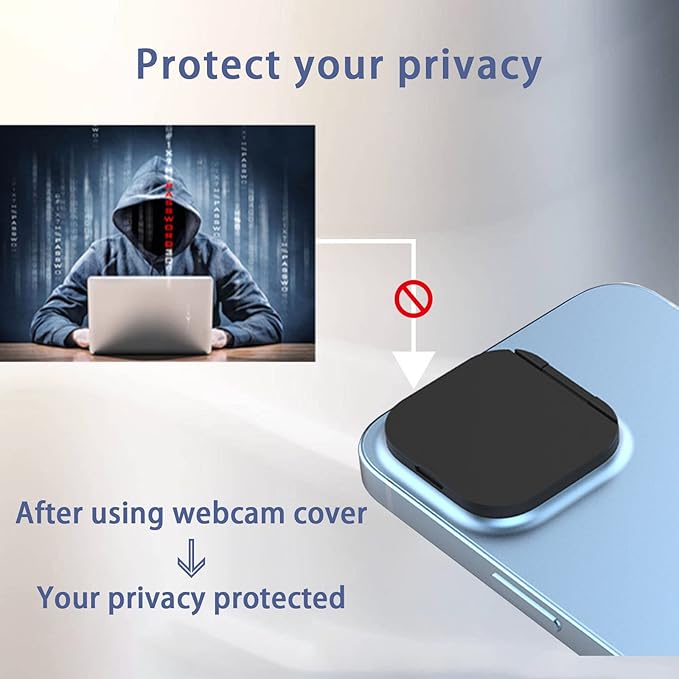 Phone Camera Lens Cover Compatible for iPhone 13Pro /iPhone 13 Pro Max,Camera Lens Protector to Protect Privacy and Security,Strong Adhesive