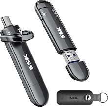 SSK 256GB USB SSD Flash Thumb Drive Memory Stick Dual USBC+A Up to 1000MB/s - Image 1