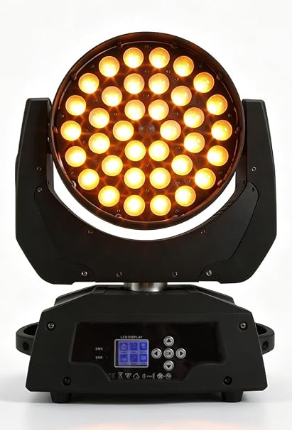 SHEHDS 36x18W LED Moving Head Light, RGBWAP Stage Light