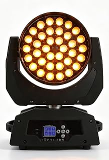 SHEHDS 36x18W LED Moving Head Light, RGBWAP Stage Light - Image 1