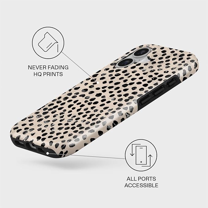 BURGA Phone Case for iPhone 17 - Cute, Trendy, Aesthetic, Pattern Phone Cover, Hard Shell Protection - fits Apple iPhone 17 Case for Women and Men