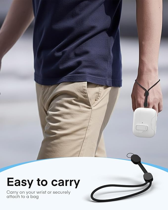 Maxjoy for AirPods Pro 3 Protective Case with Cleaning Kit, Military Hard Case with Lock Shock-Absorbing, Double White