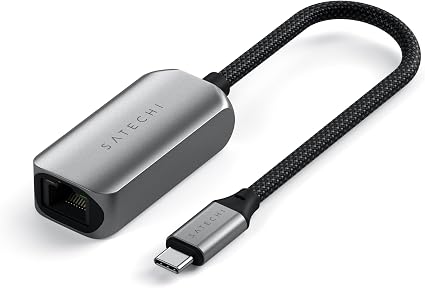 Satechi USB-C to Ethernet Adapter, 2.5 Gbps Speed, and More Devices